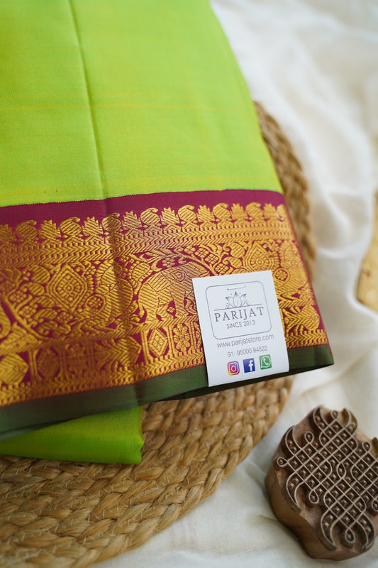 Pure Kanchi Silk Saree -PC15319