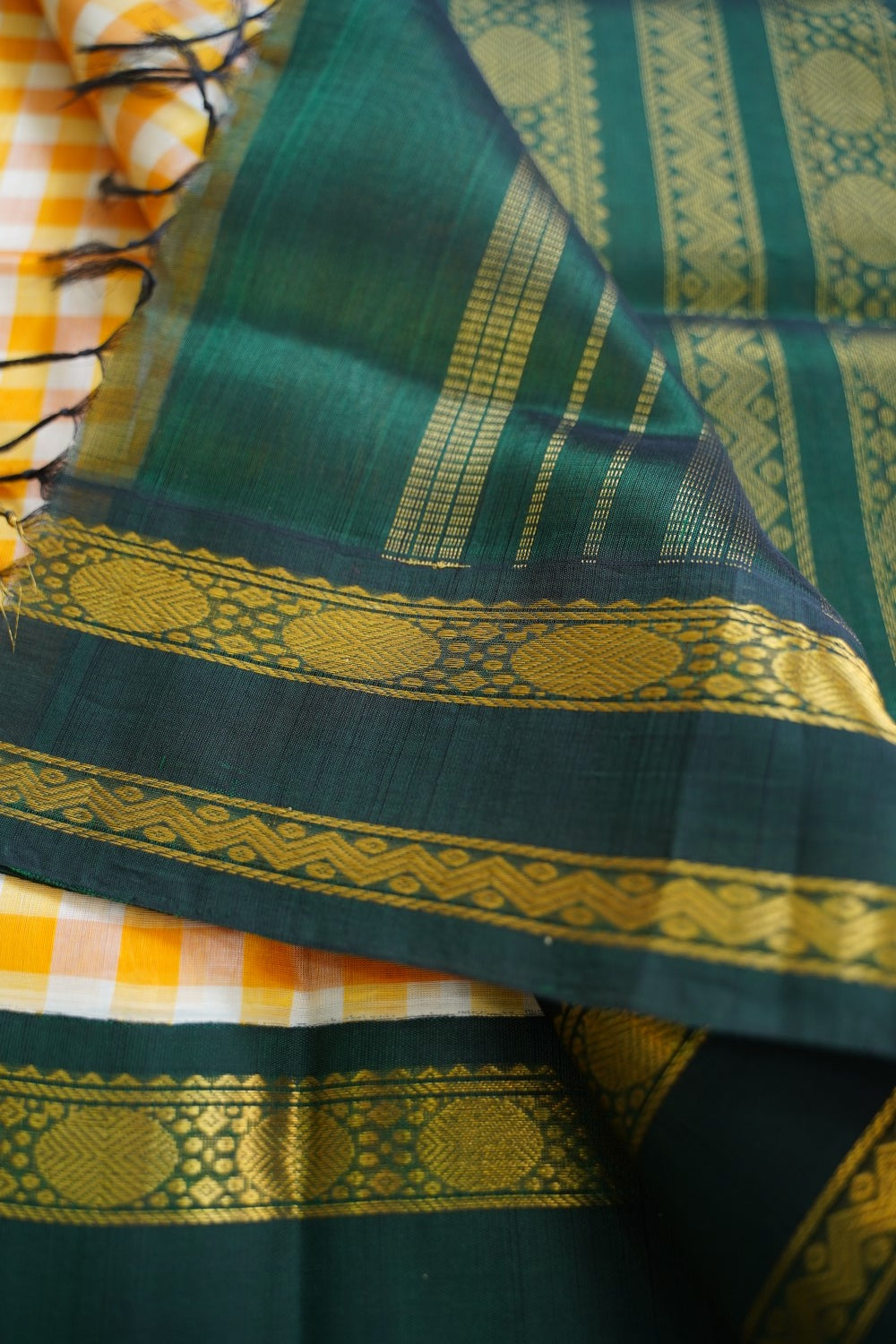 Kanchi Handloom Silk Cotton Saree Pc16563