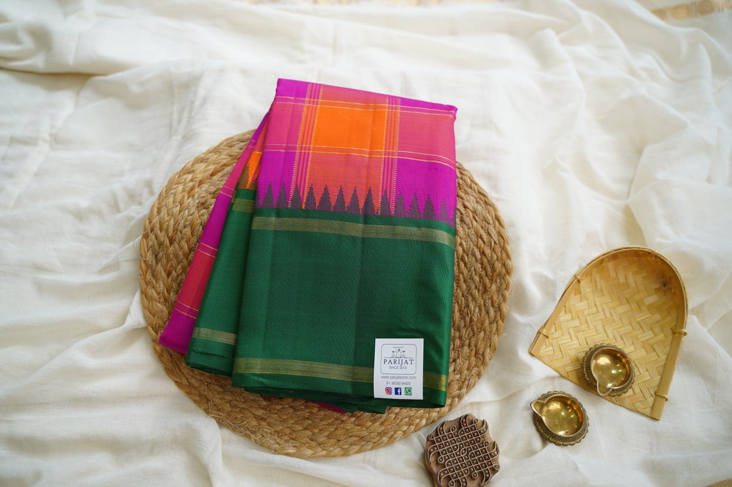 Pure Kanchi Silk Saree -PC15314