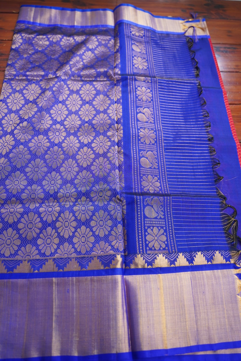 Kanchi Handloom Silk Cotton Saree-PC16565
