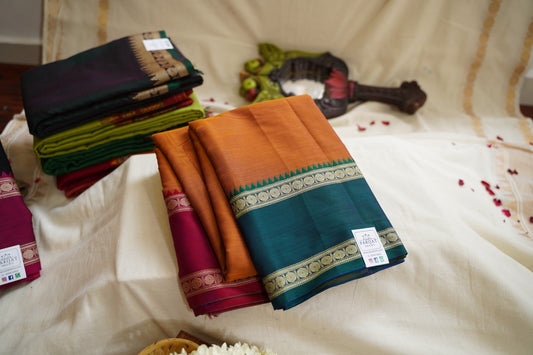 Narayanapet handloom Cotton Saree with Thread border PC12788