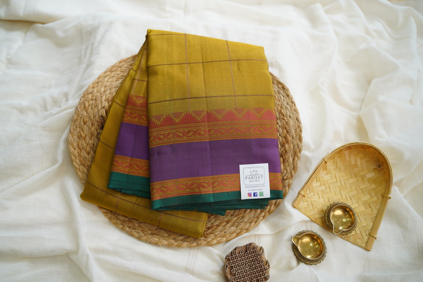 Pure Kanchi Silk Saree PC15344