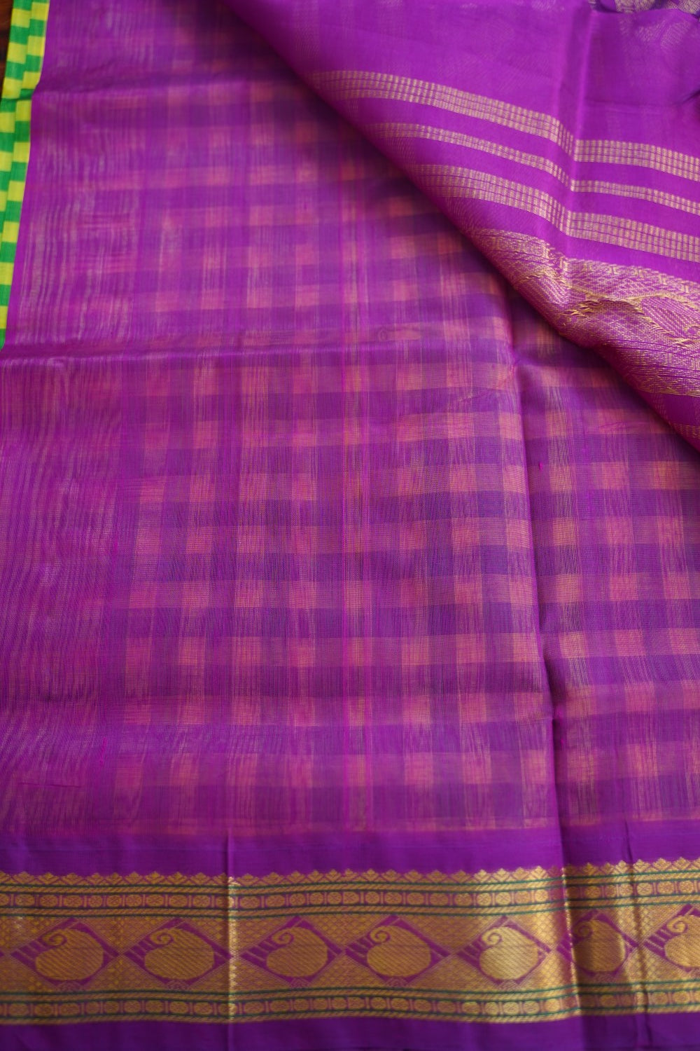 Kanchi Handloom Silk Cotton Saree PC16668