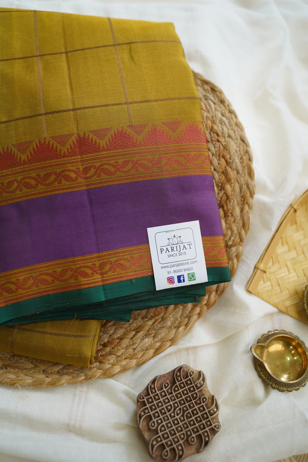 Pure Kanchi Silk Saree PC15344