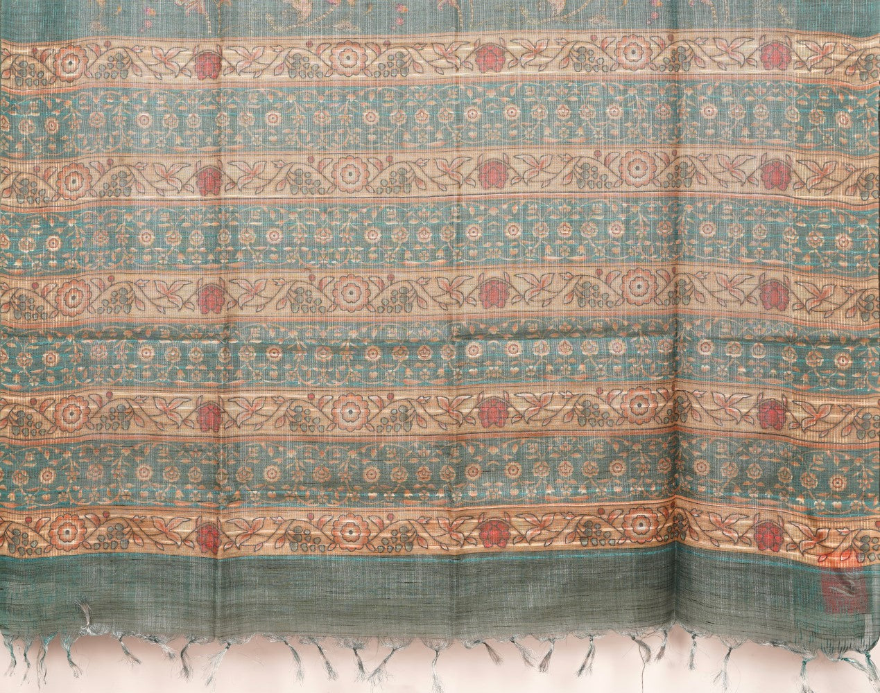 Semi tussarFancy saree PC16403