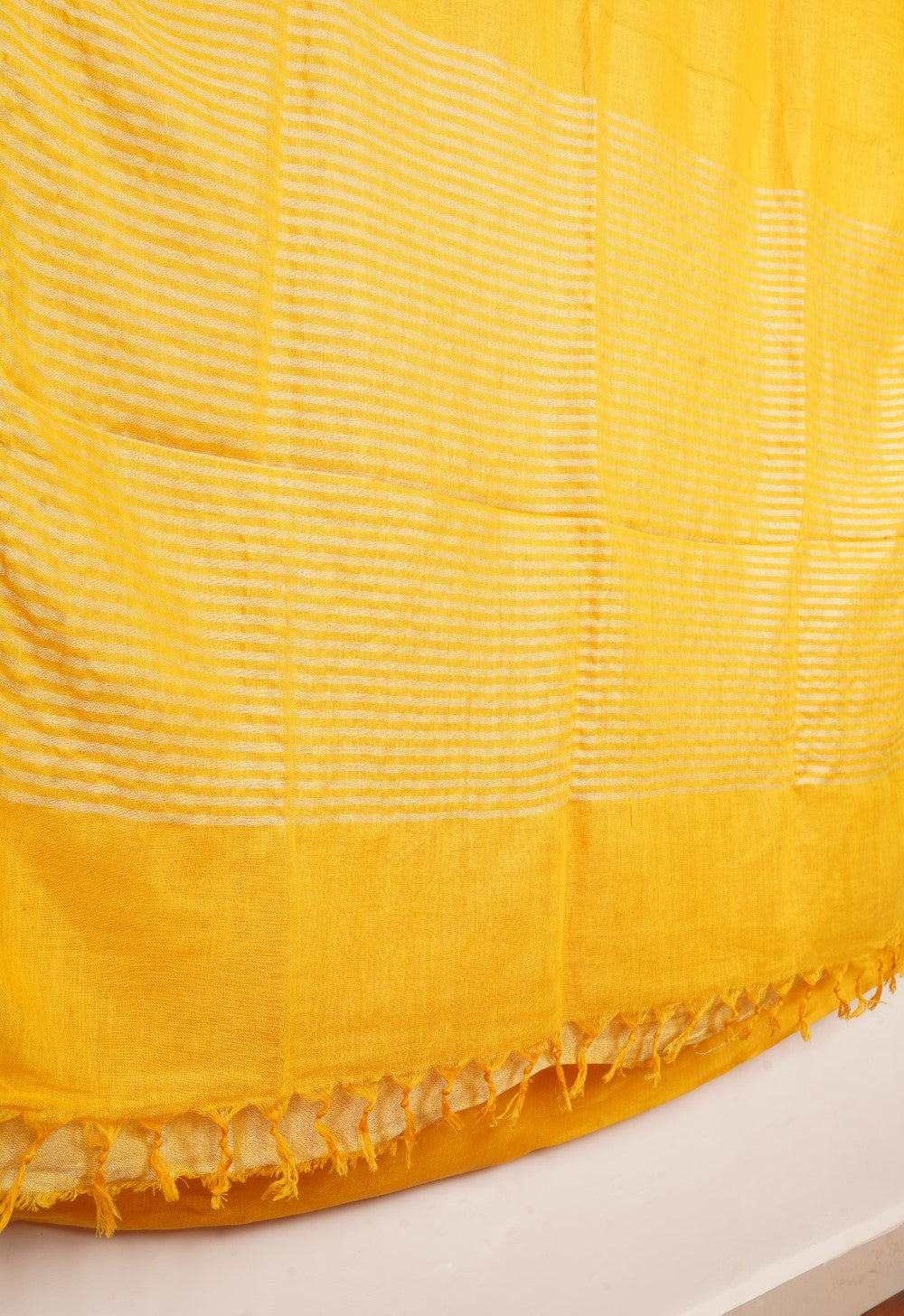 semi linen Fancy saree PC16458