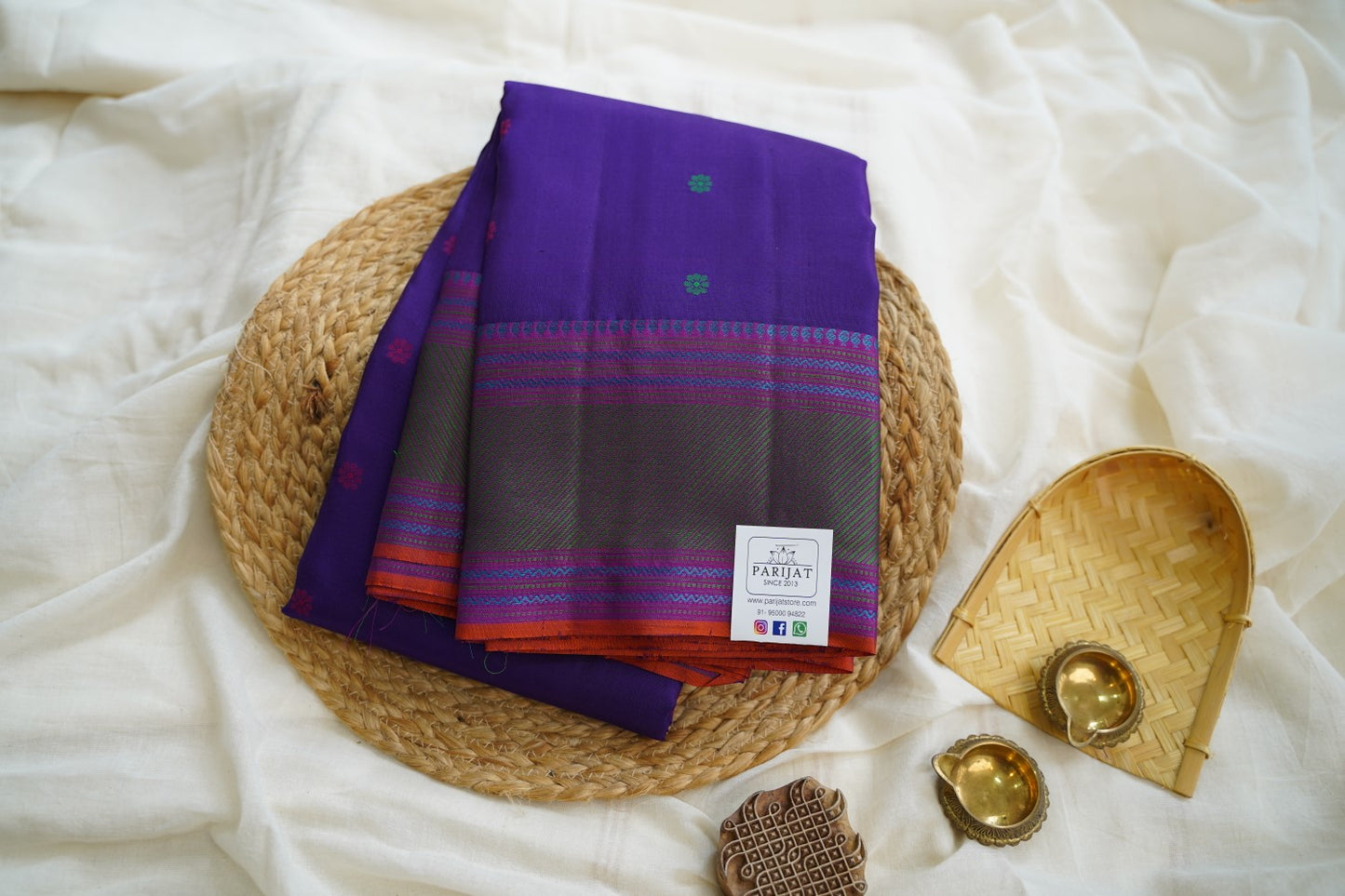 Ponduru handloom Cotton Saree PC12761