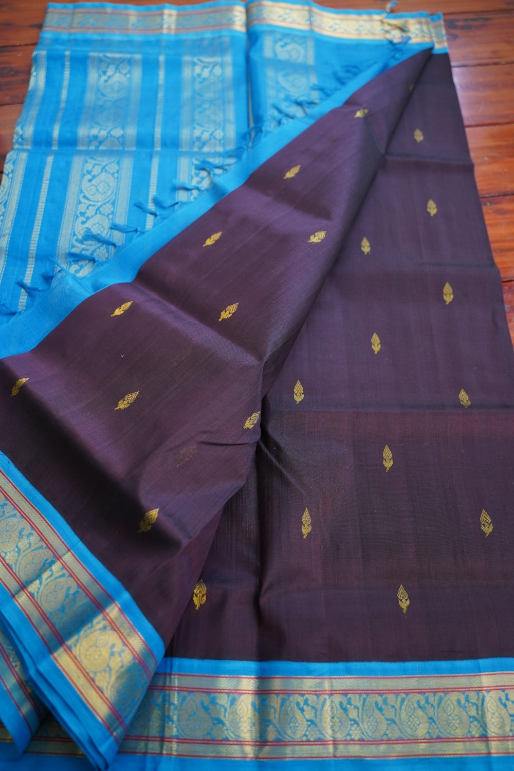 Kanchi Handloom Silk Cotton Saree PC16570