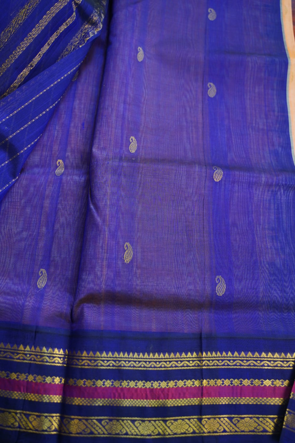 Kanchi Handloom Silk Cotton Saree PC16571