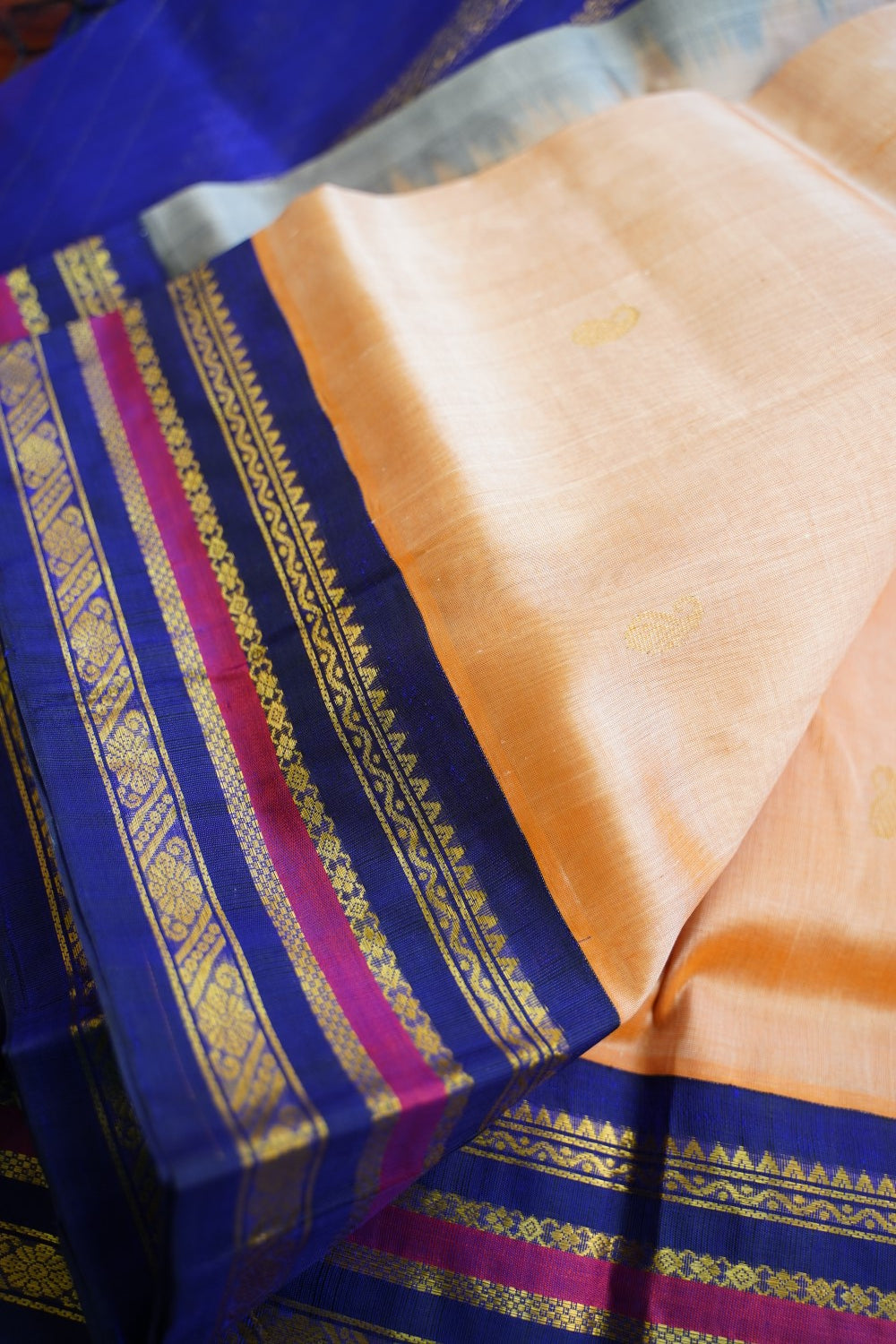 Kanchi Handloom Silk Cotton Saree PC16571
