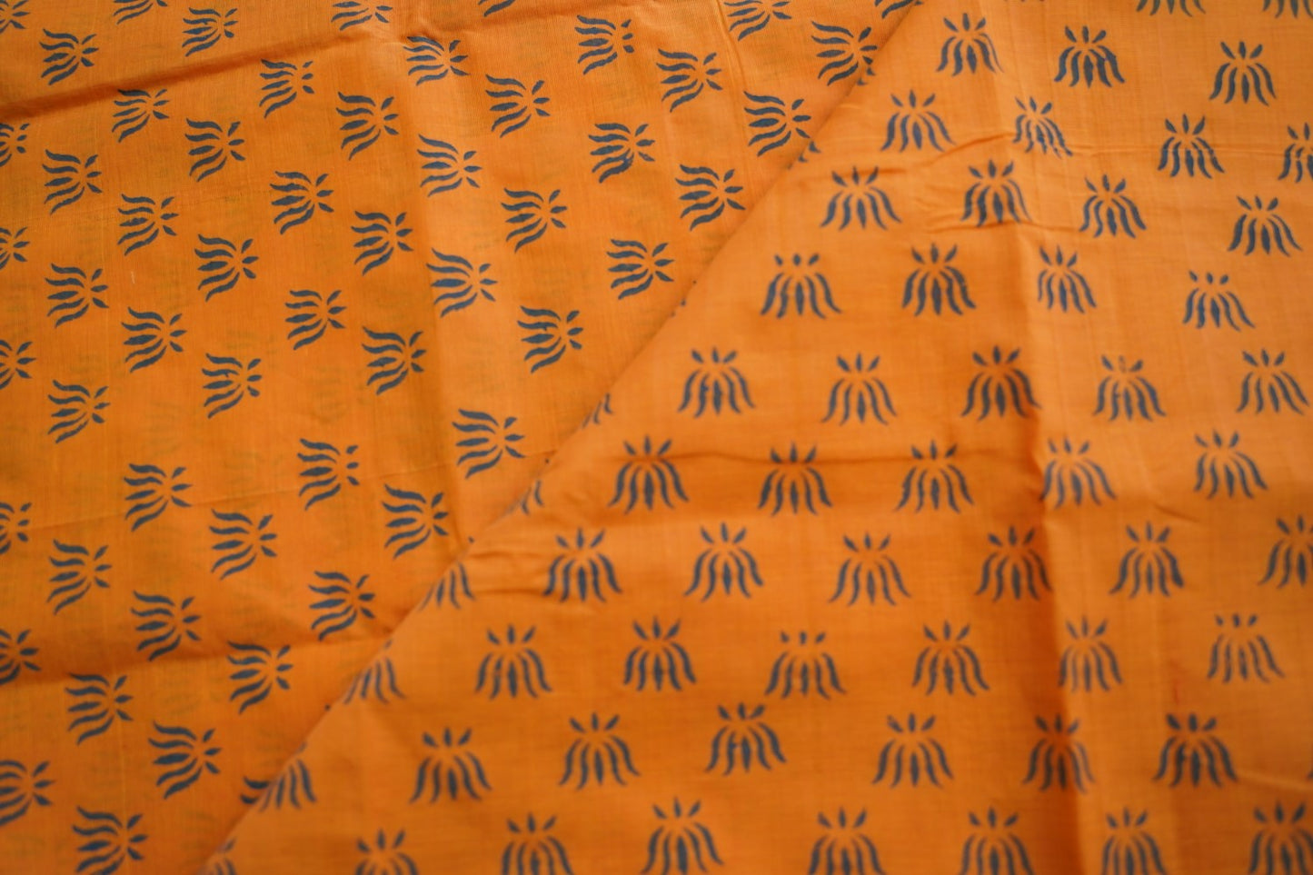 Block Printed Ponduru handloom Cotton Saree PC17533