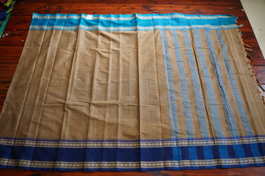 Narayanapet handloom Cotton Saree with Thread border PC12790