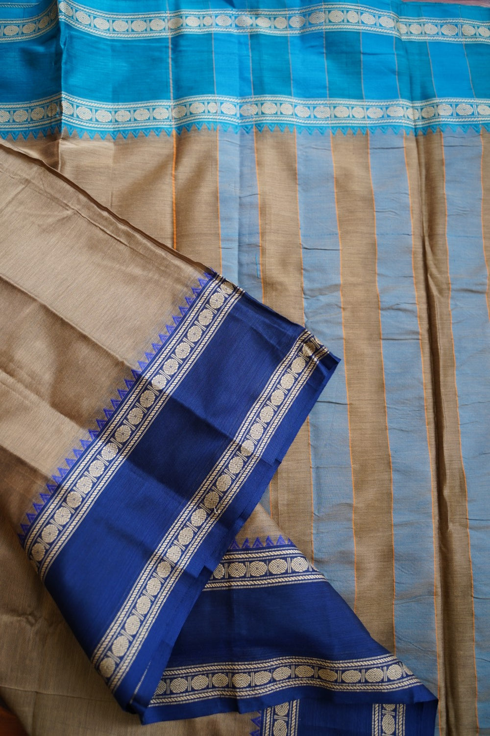 Narayanapet handloom Cotton Saree with Thread border PC12790