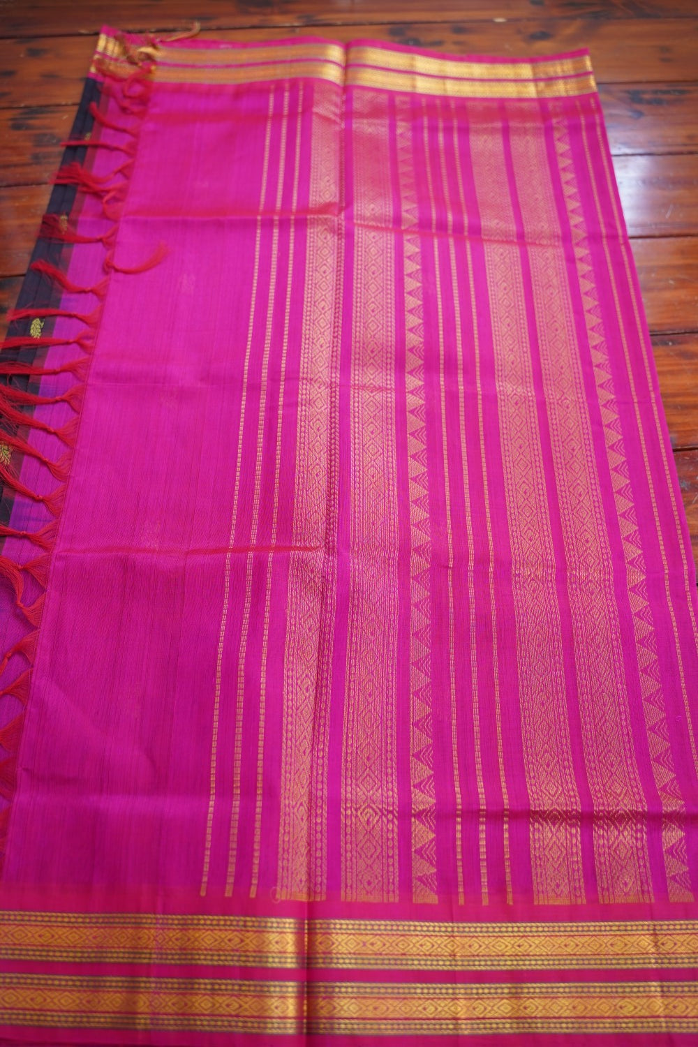 Kanchi Handloom Silk Cotton Saree Pc16576