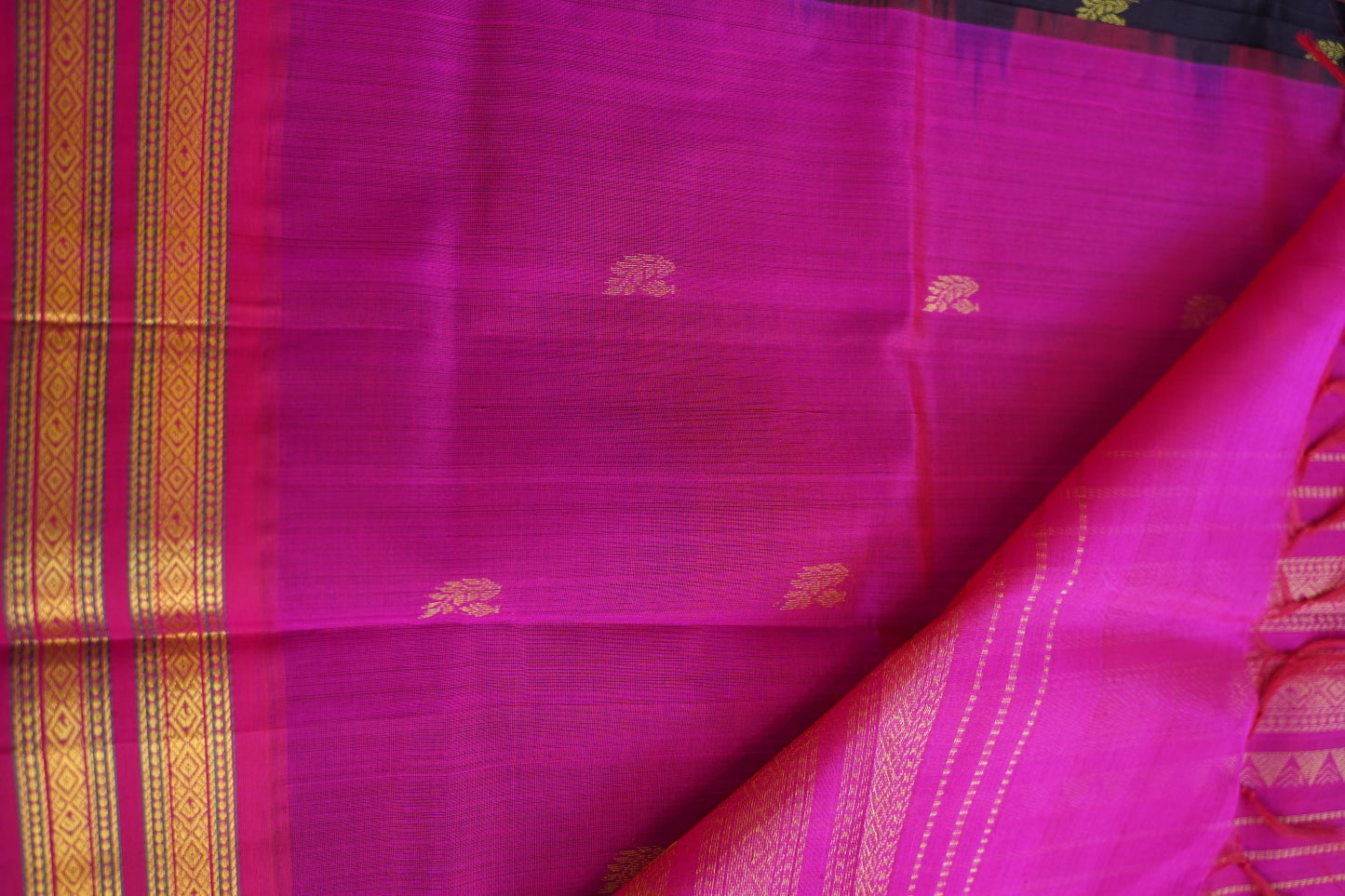 Kanchi Handloom Silk Cotton Saree Pc16576
