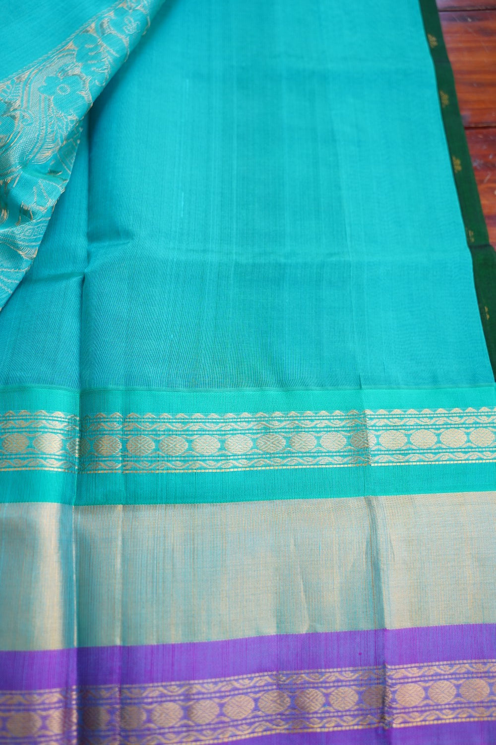 Kanchi Handloom Silk Cotton Saree Pc16577