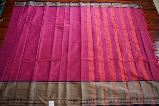Narayanapet handloom Cotton Saree with Thread border PC12767