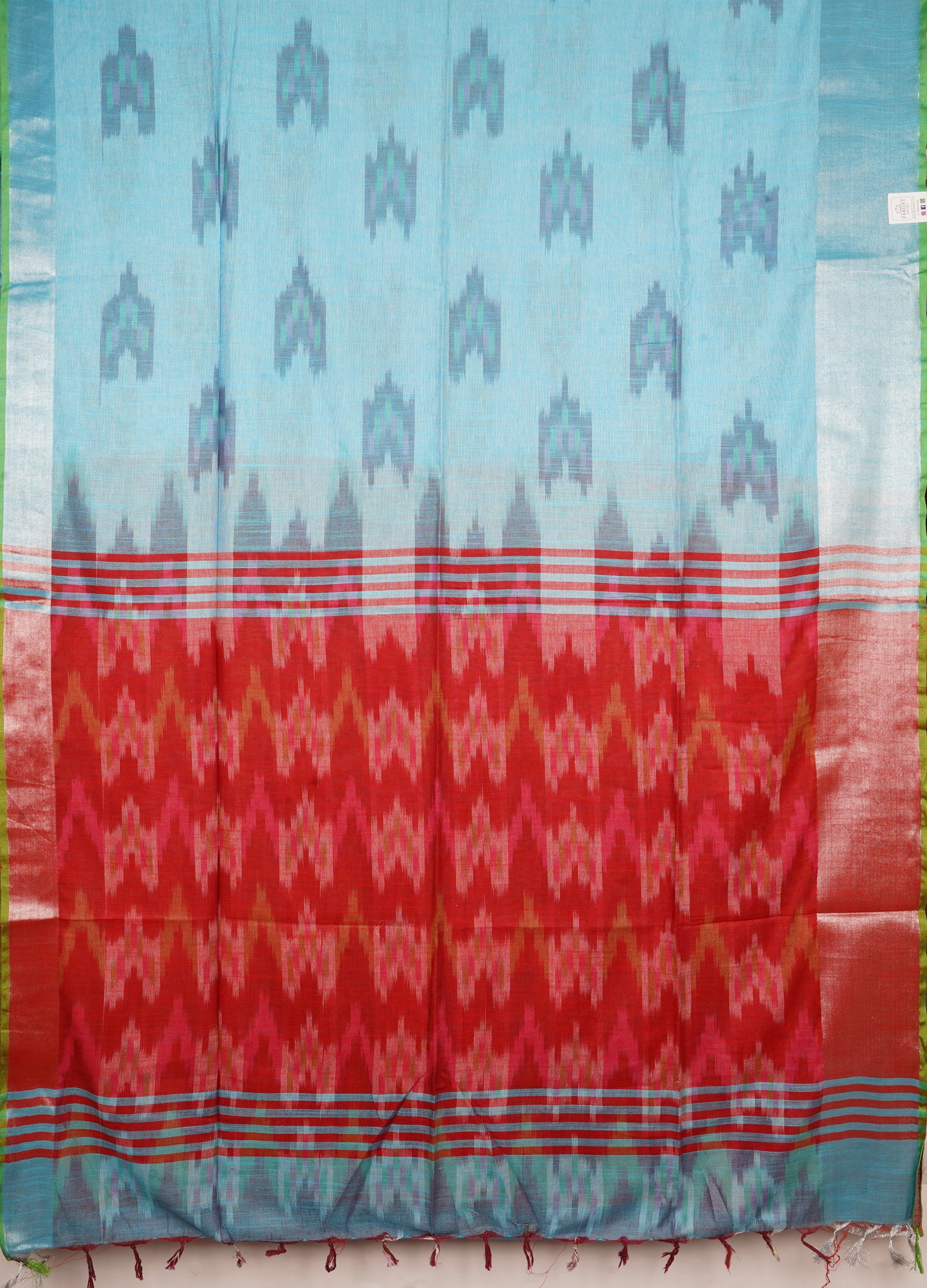 Semi Linen Fancy saree PC16406