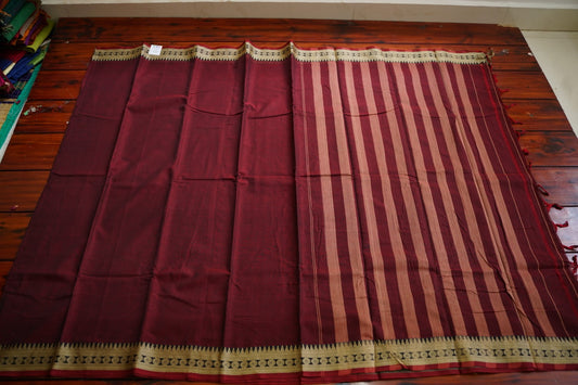 Narayanapet handloom Cotton Saree with Thread border PC12778