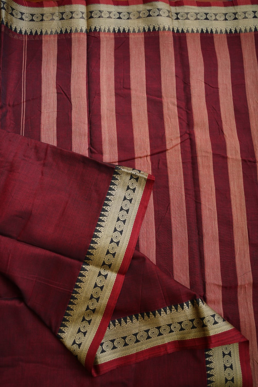 Narayanapet handloom Cotton Saree with Thread border PC12778