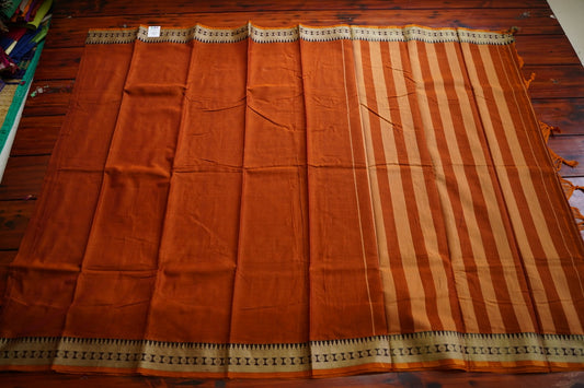Narayanapet handloom Cotton Saree with Thread border PC12777