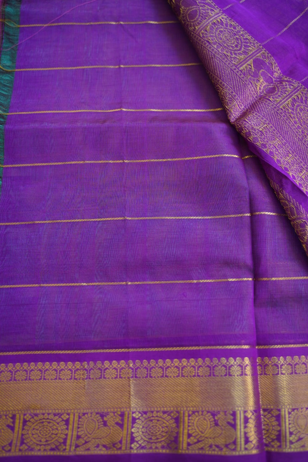 Kanchi Handloom Silk Cotton Saree Pc16580