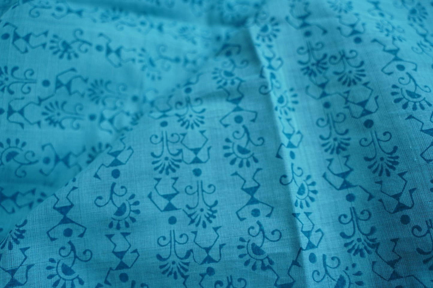 Block Printed Ponduru handloom Cotton Saree PC17532