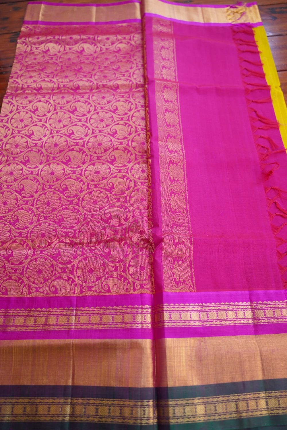Kanchi Handloom Silk Cotton Saree Pc16581
