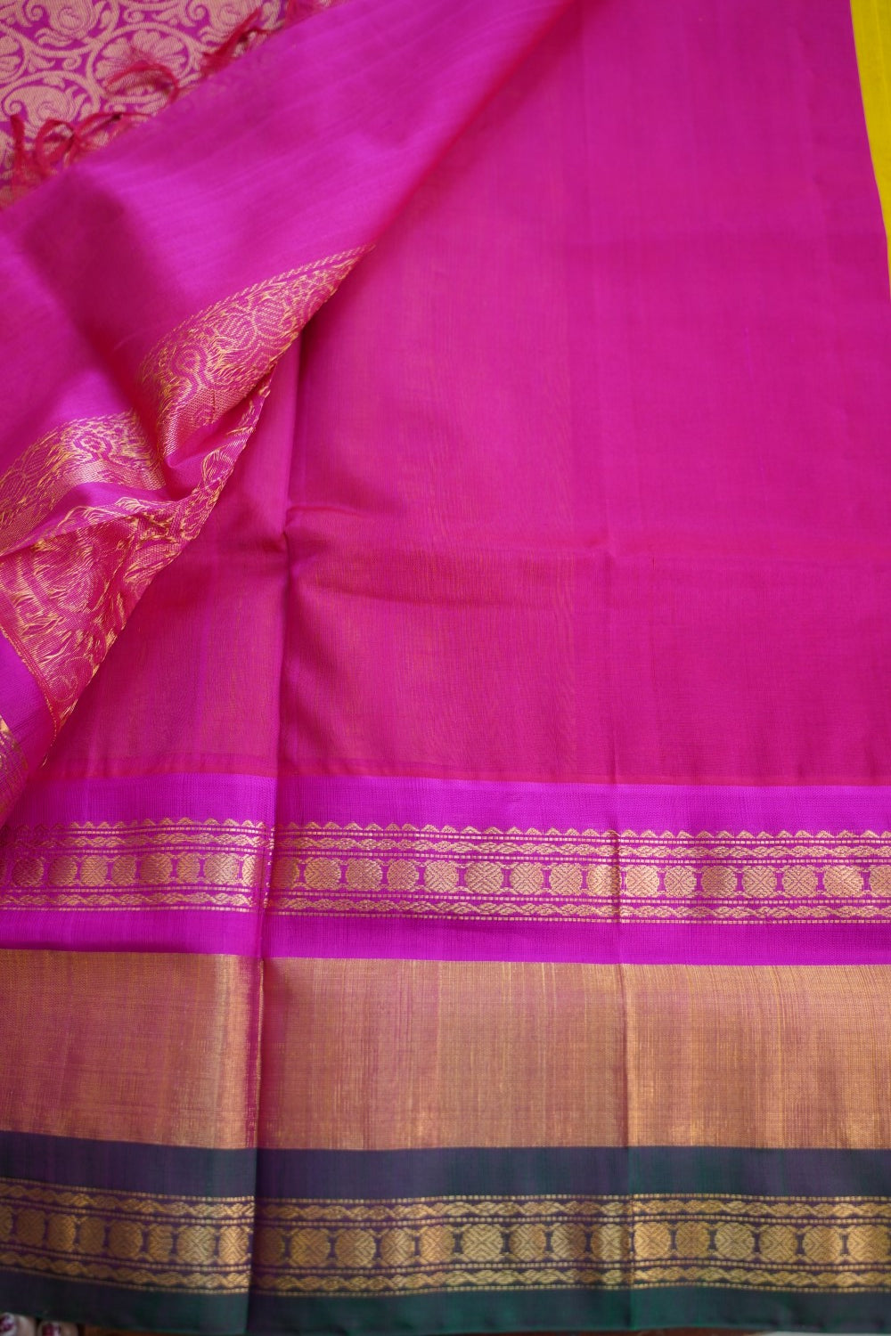 Kanchi Handloom Silk Cotton Saree Pc16581