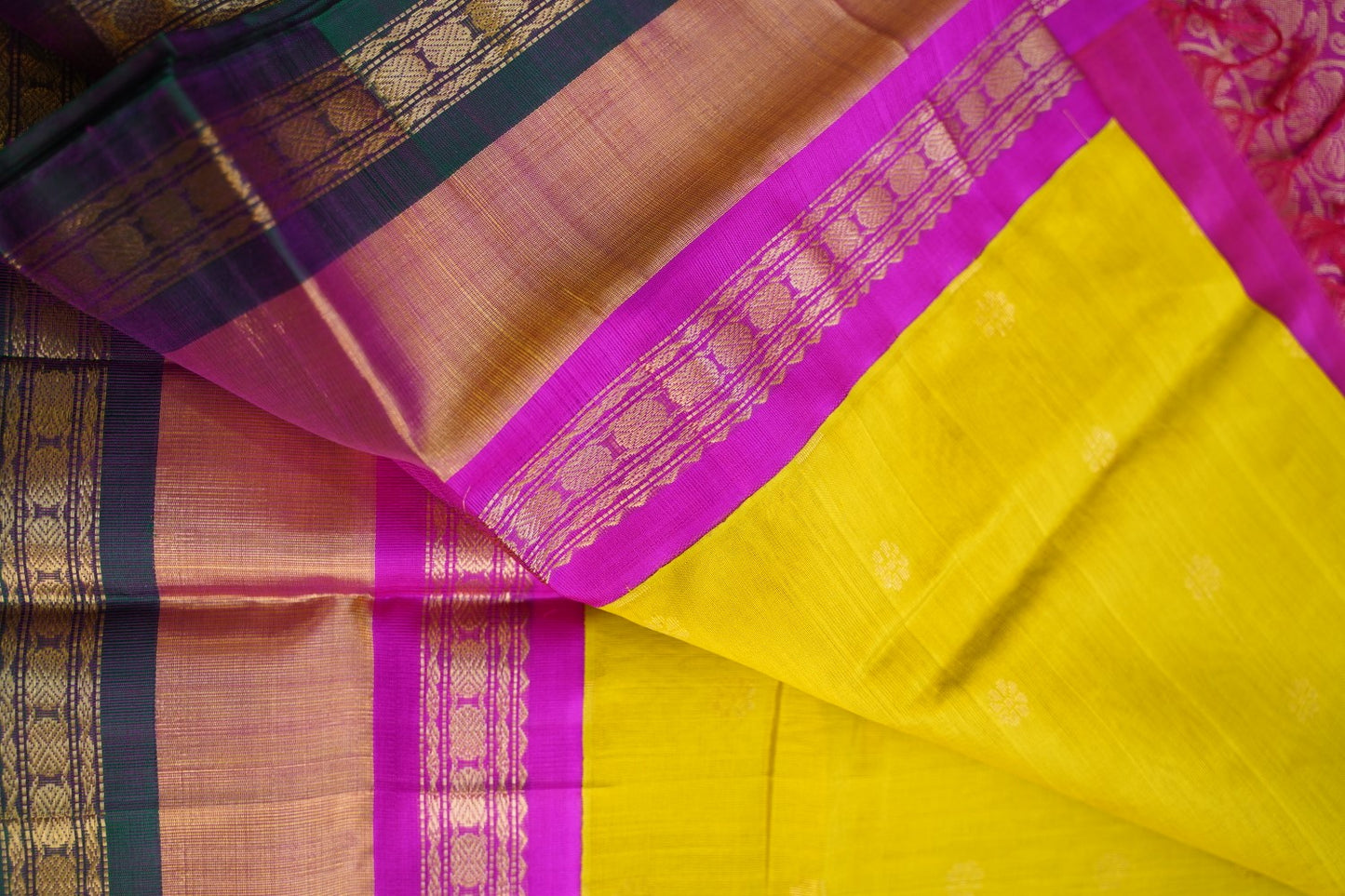 Kanchi Handloom Silk Cotton Saree Pc16581