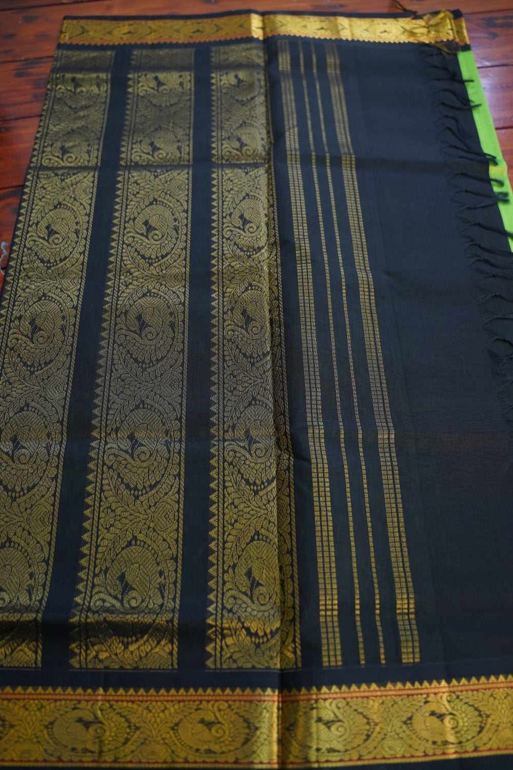 Kanchi Handloom Silk Cotton Saree Pc16582