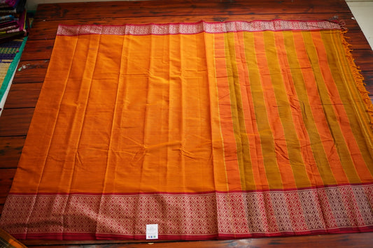 Narayanapet handloom Cotton Saree with Thread border PC12786
