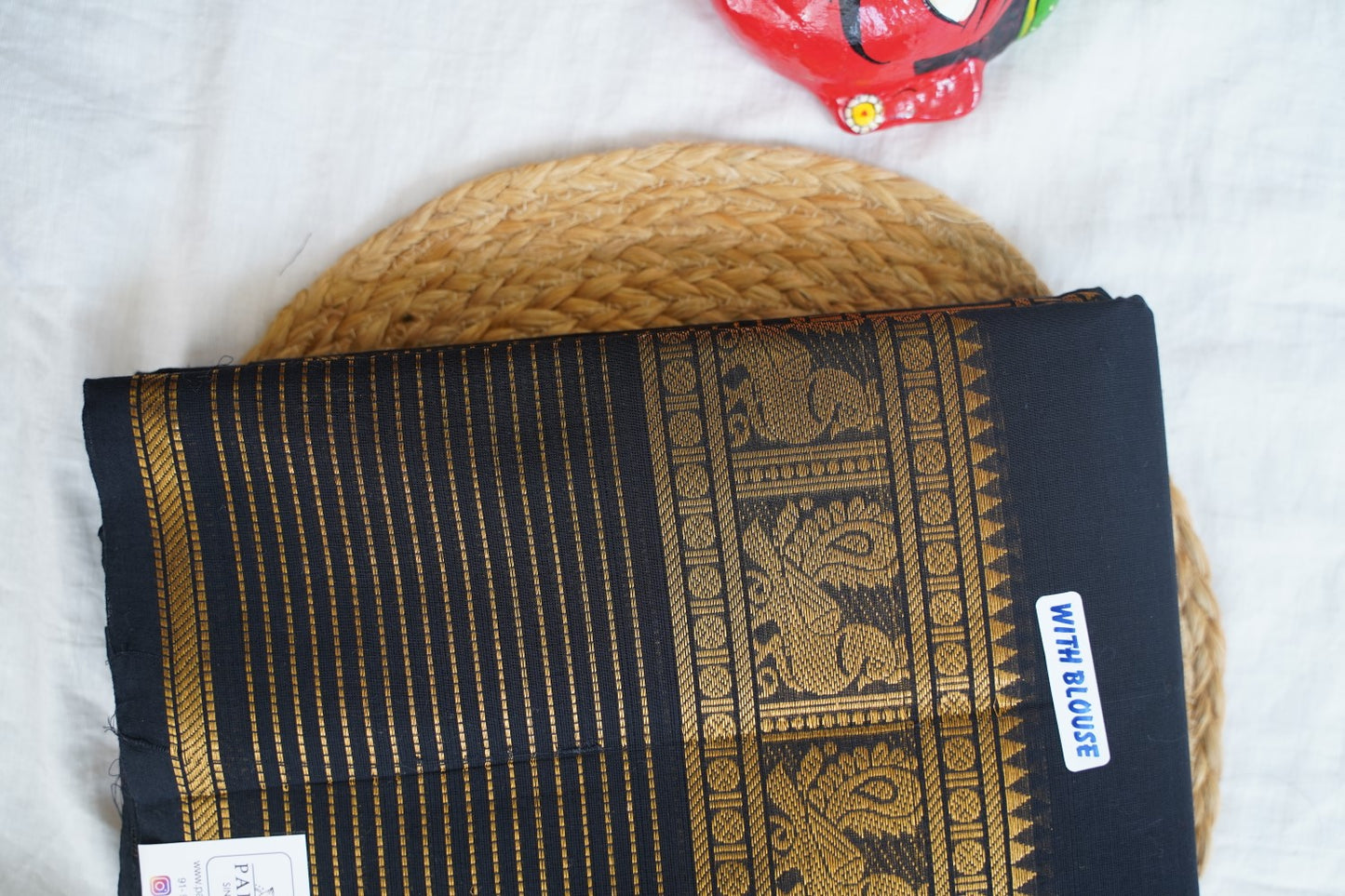 Chettinad handloom Cotton Saree PC16592