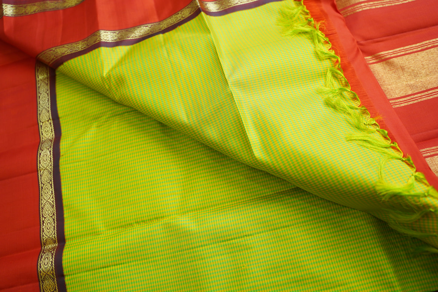 Pure Kanchi Silk Saree PC17524