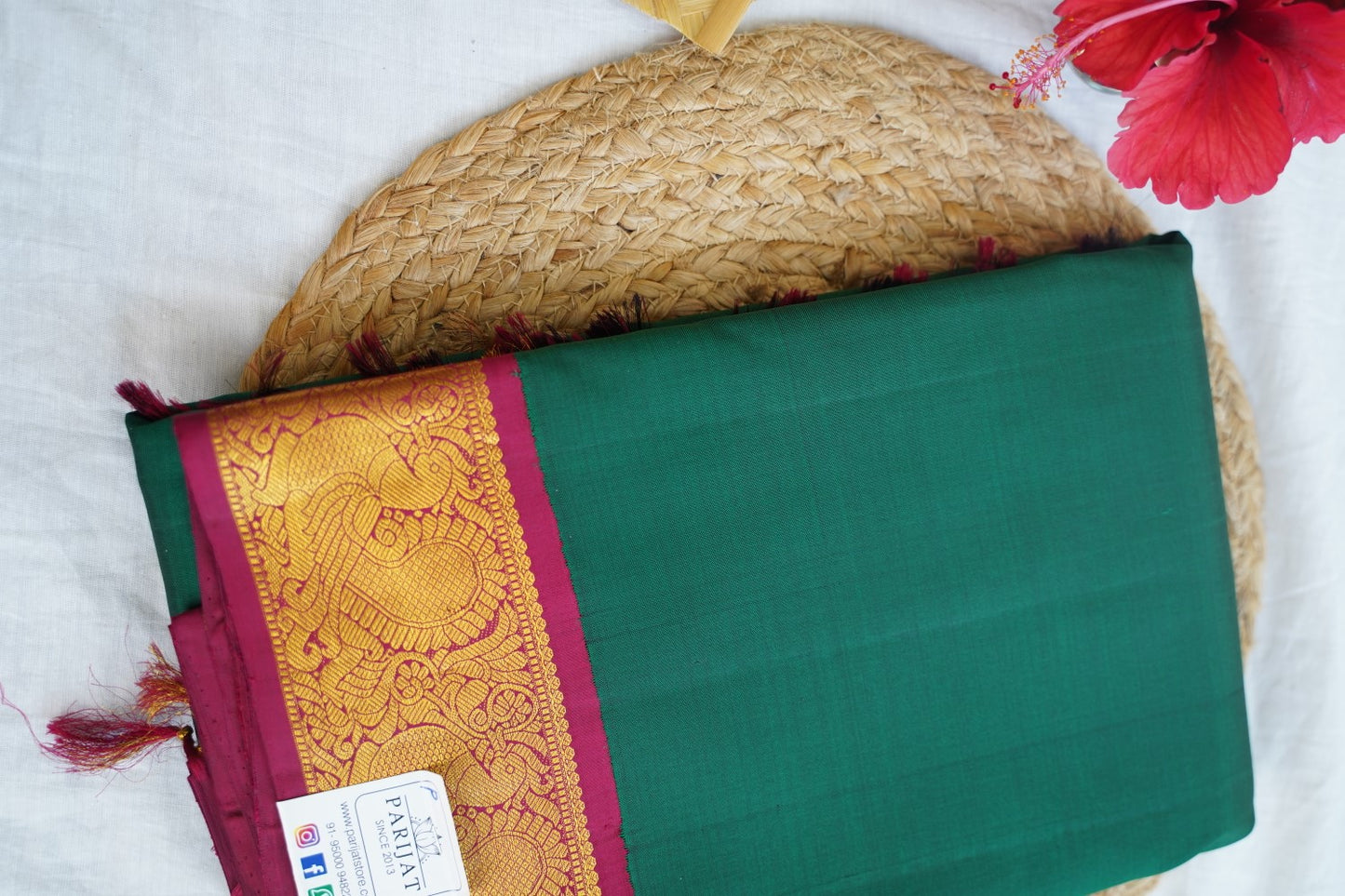 Pure Kanchi Silk Saree pc6222