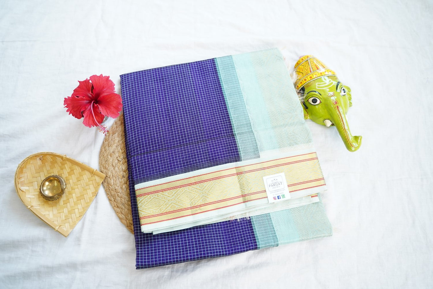Kanchi Handloom Silk Cotton Saree PC15544