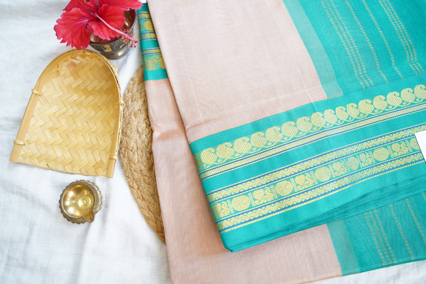 Kanchi Handloom Silk Cotton Saree PC15562
