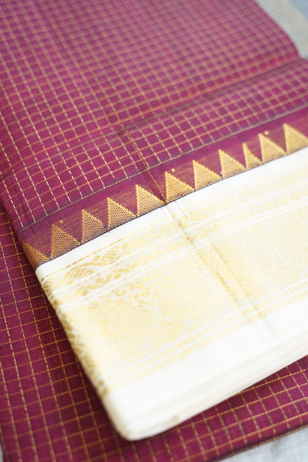 Kanchi Handloom Silk Cotton Saree PC15543