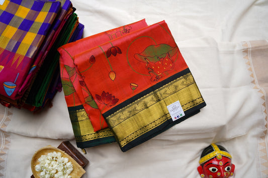 Kanchi Handloom Silk Cotton Saree PC12822