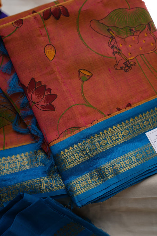 Kanchi Handloom Silk Cotton Saree PC12821