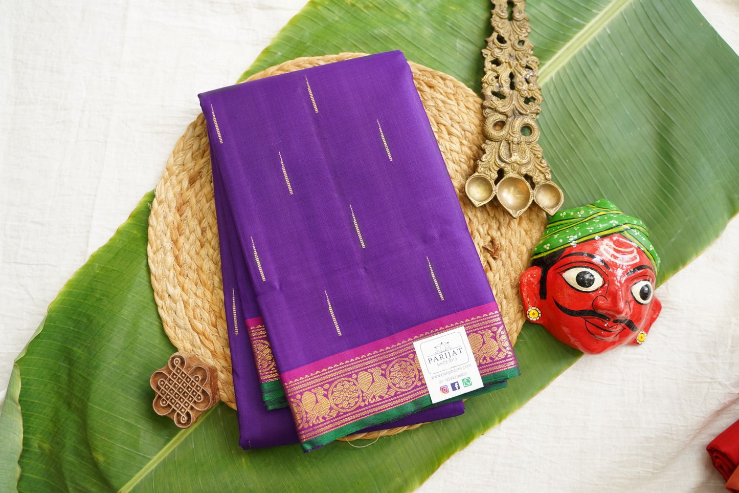 Pure Kanchi Silk Saree PC17550