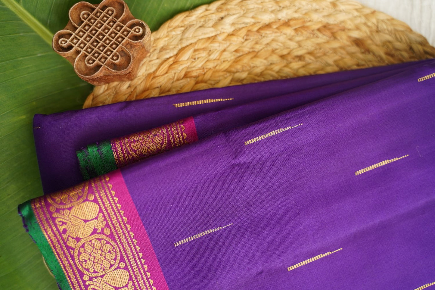 Pure Kanchi Silk Saree PC17550
