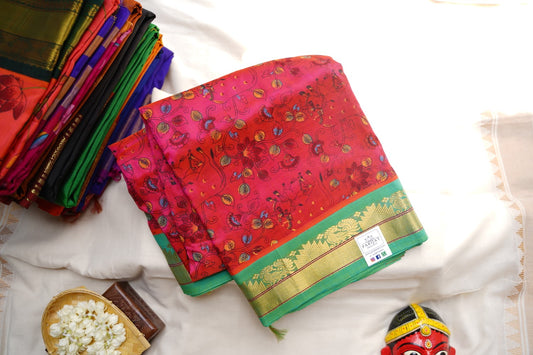 Kanchi Handloom Silk Cotton Saree PC12817