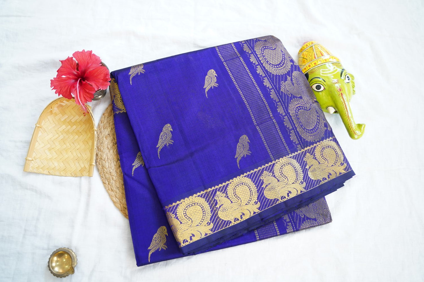 Kanchi Handloom Silk Cotton Saree-PC16615