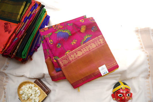 Kanchi Handloom Silk Cotton Saree PC12816