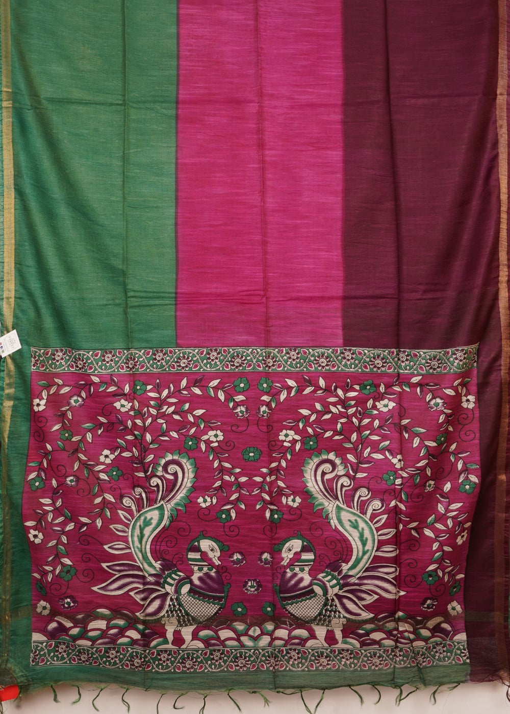 Semi tussarFancy saree PC16445