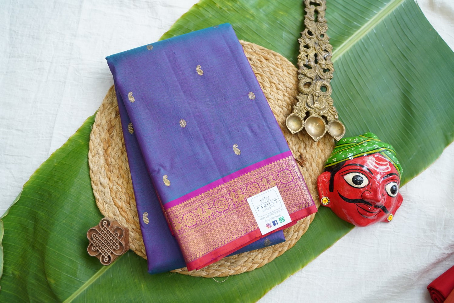 Pure Kanchi Silk Saree PC17561