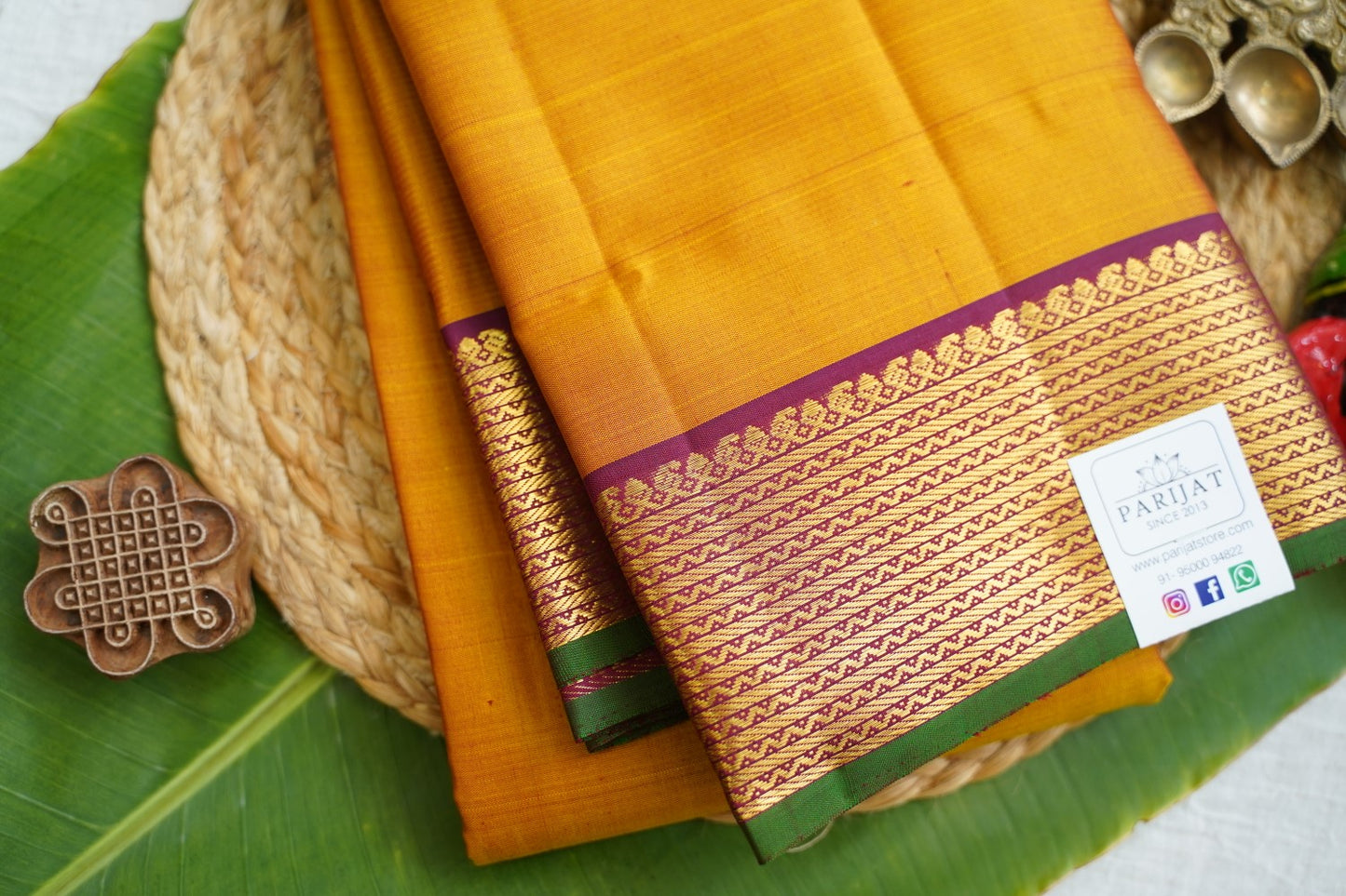 Pure Kanchi Silk Saree PC17552