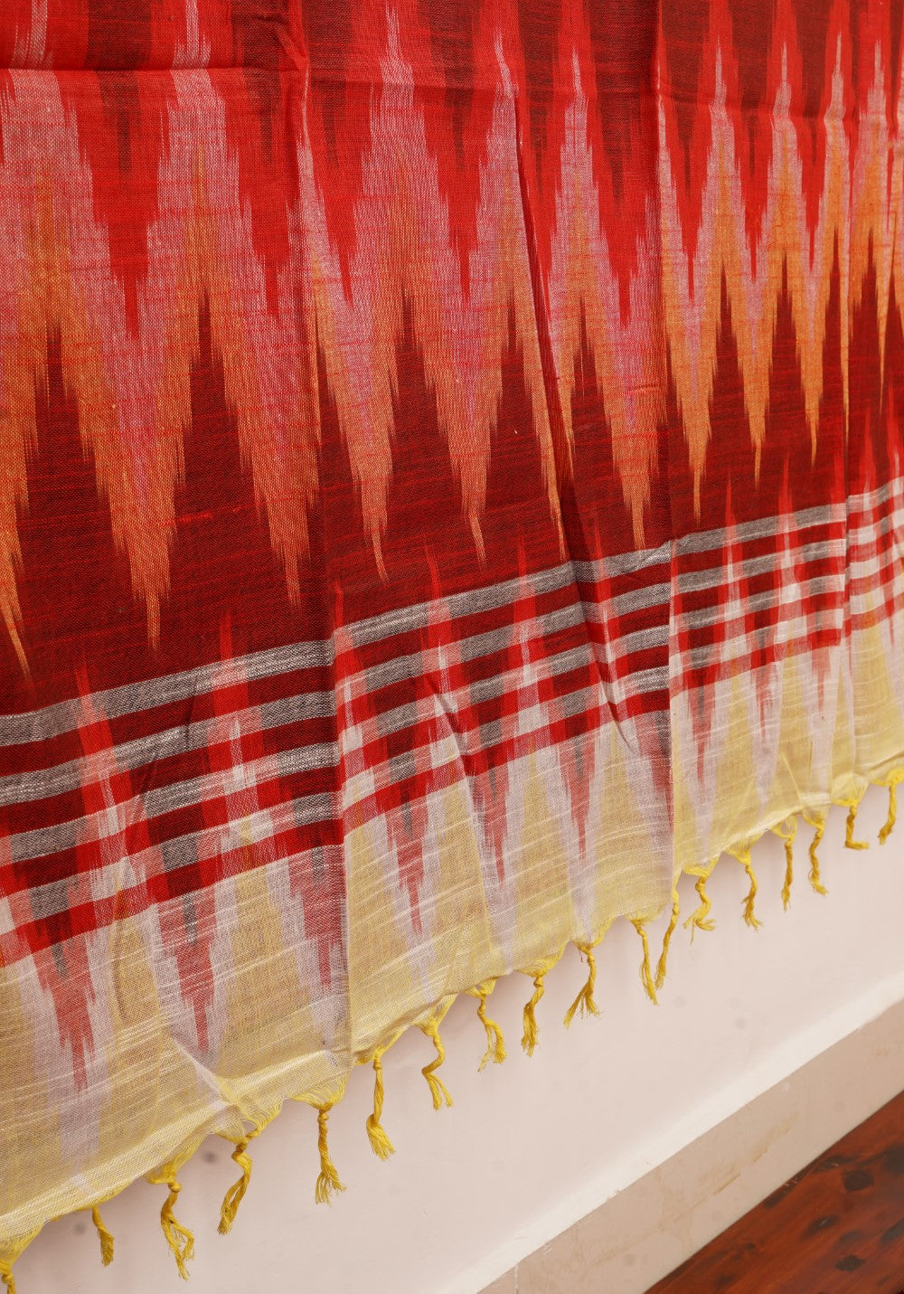 Semi Linen Fancy saree PC16376