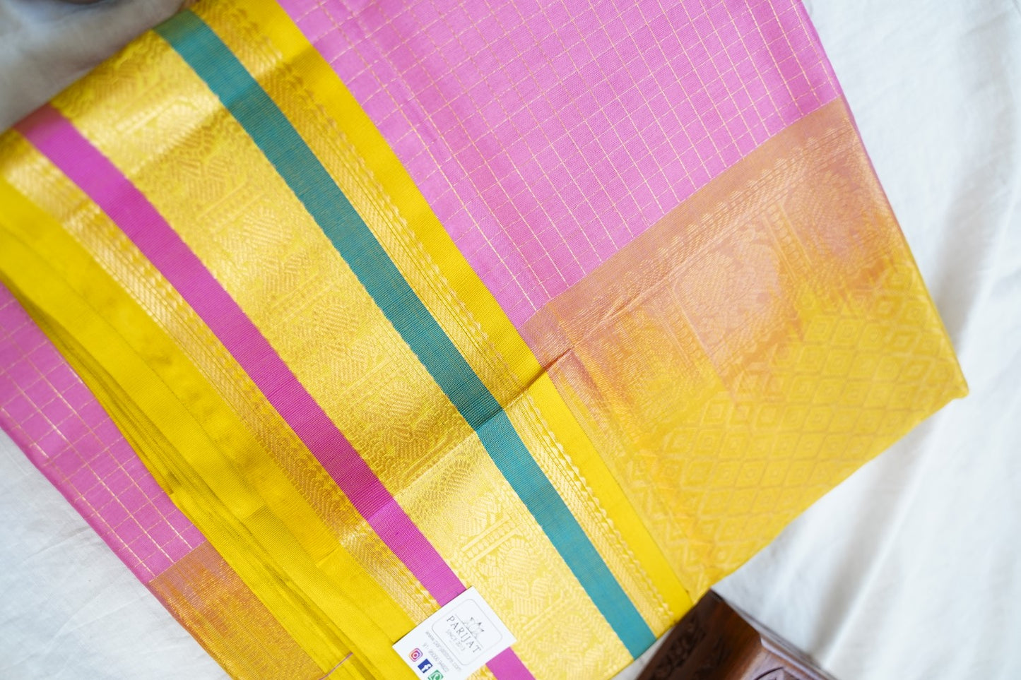 Kanchi Handloom Silk Cotton Saree PC16643